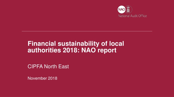 Financial Sustainability Challenges and Responses in Local Authorities