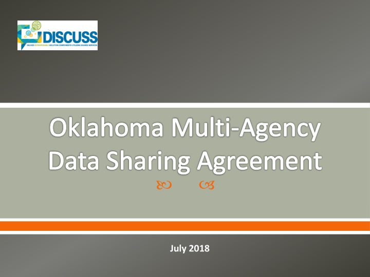 Oklahoma Multi-Agency Data Sharing Agreement Overview