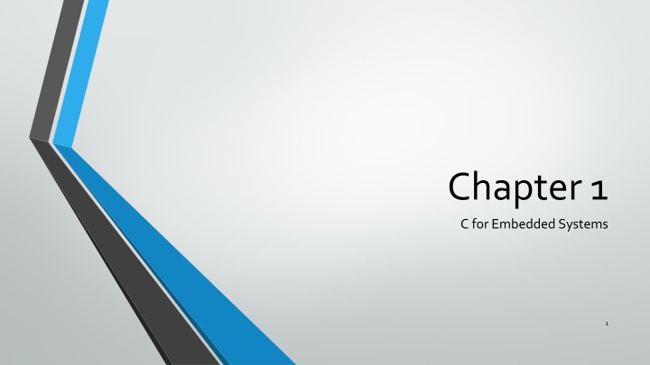 Data Types and Operations in C Programming for Embedded Systems