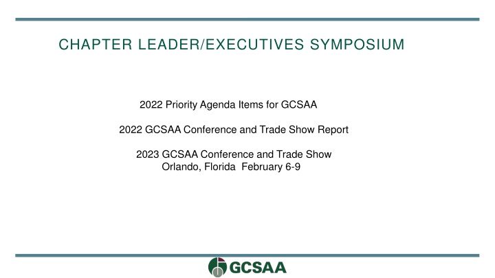 Insights from GCSAA 2022 Conference and Trade Show