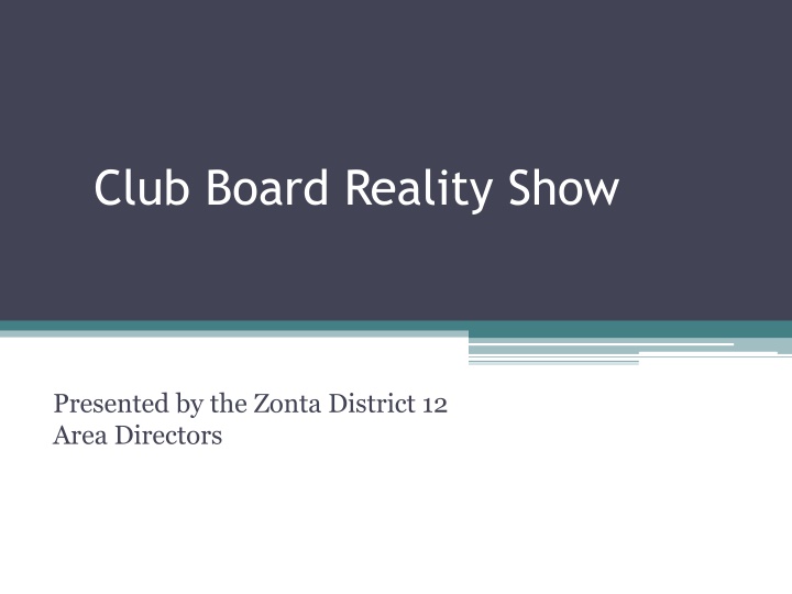 Responsibilities of a Zonta Club Board