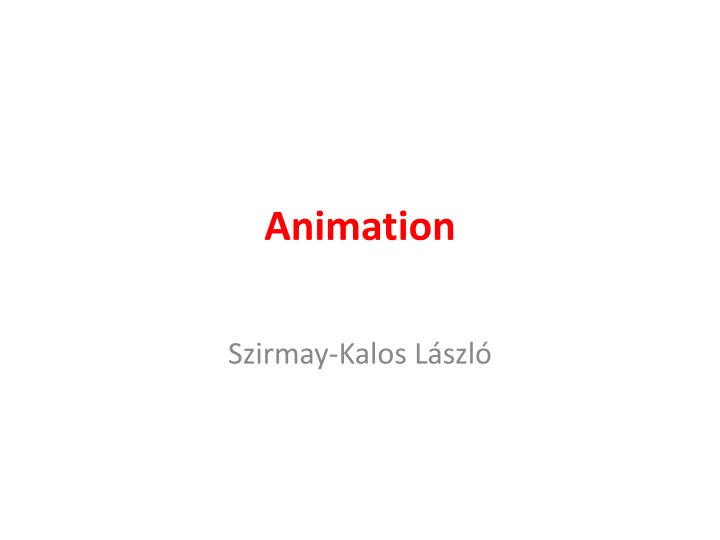 Animation Principles in Motion Planning and Realistic Motion