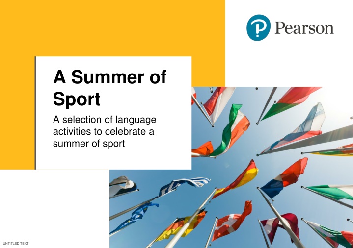 Exciting Language Activities for a Summer of Sport