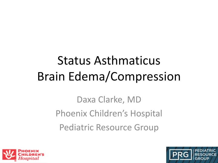 Status Asthmaticus: Diagnosis and Treatment Considerations
