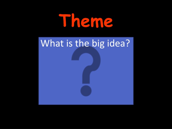 Theme in 
