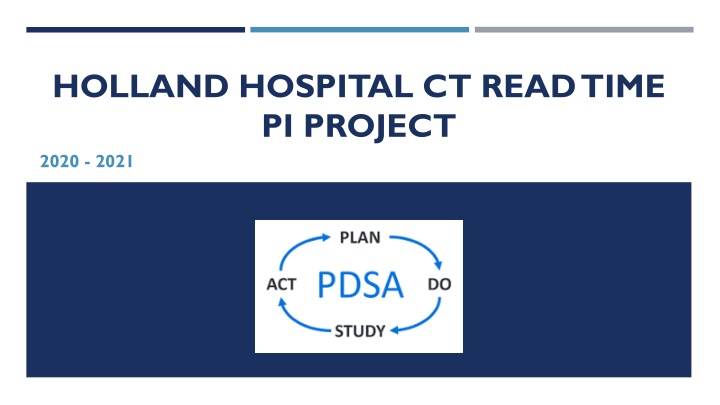 Improving CT Read Time Efficiency at Holland Hospital CT Department