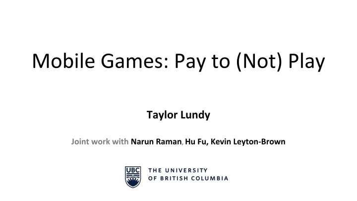 The Evolution of Mobile Gaming: From Pay-to-Play to Free-to-Play