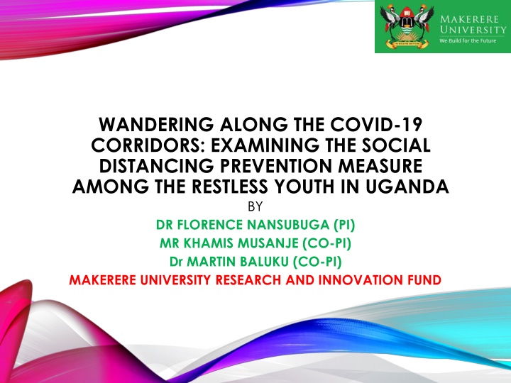 Social Distancing Compliance Among Ugandan Youth During the COVID-19 Pandemic