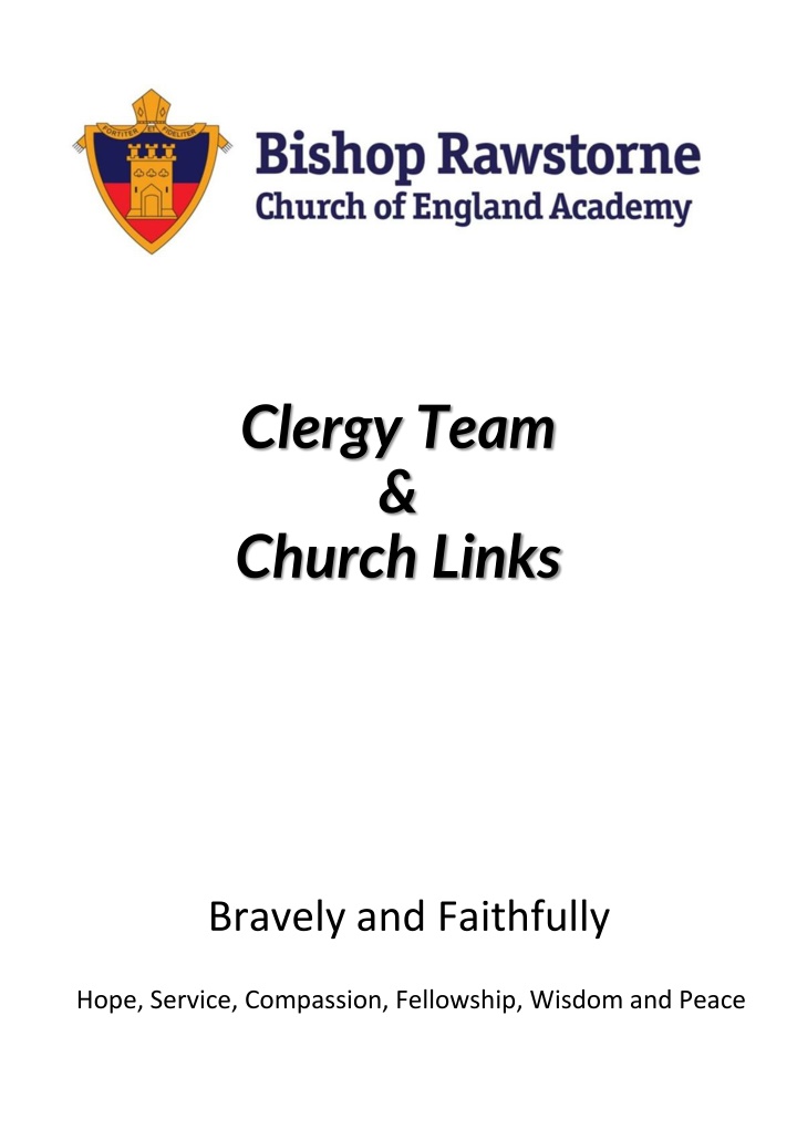 Dedicated Clergy Team and Church Leaders in Leyland, UK