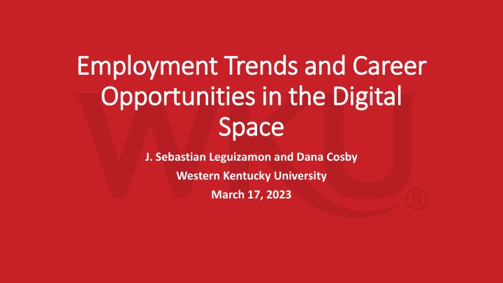 Employment Trends and Career Opportunities in the Digital Space