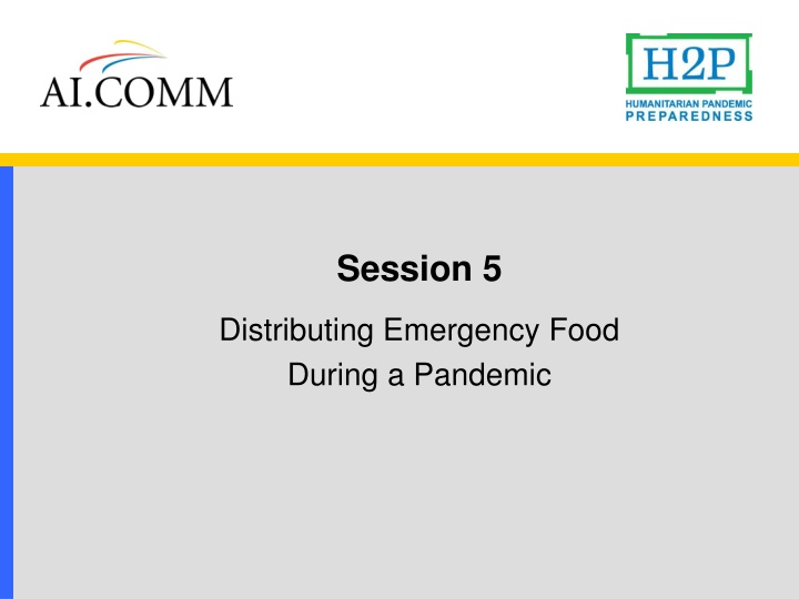 Distributing Emergency Food During a Pandemic: Key Considerations and Strategies