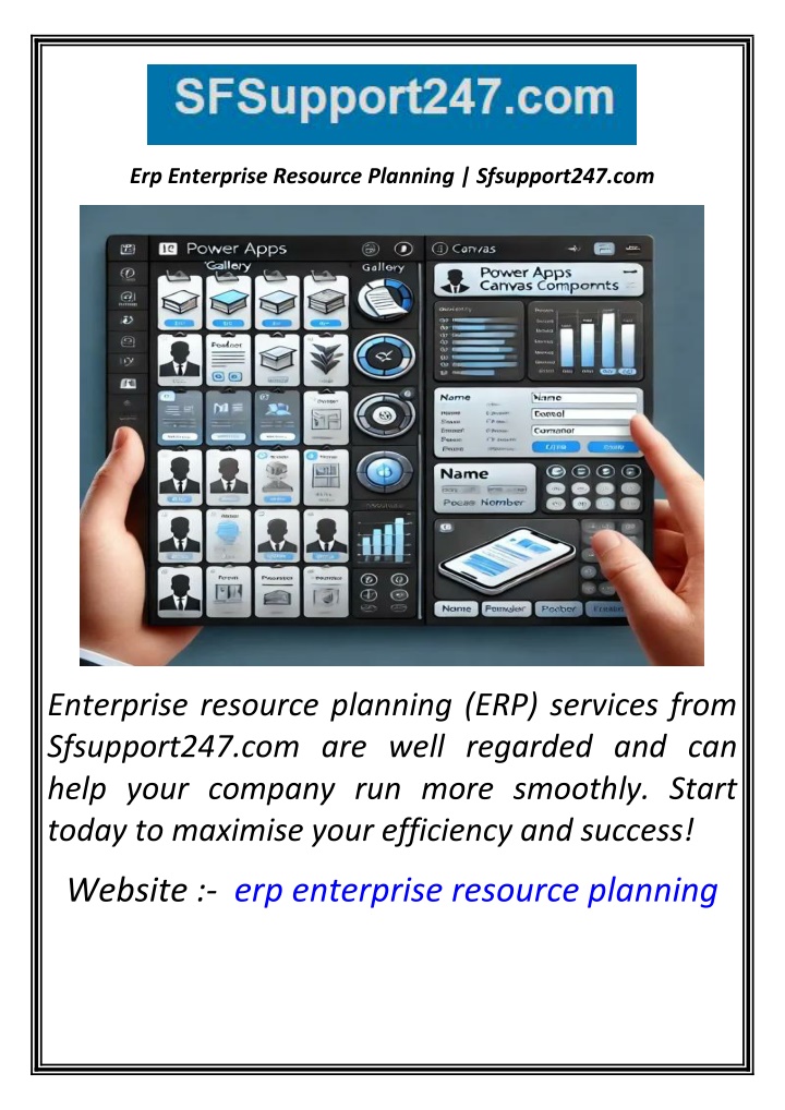 erp enterprise resource planning sfsupport247 com n.w