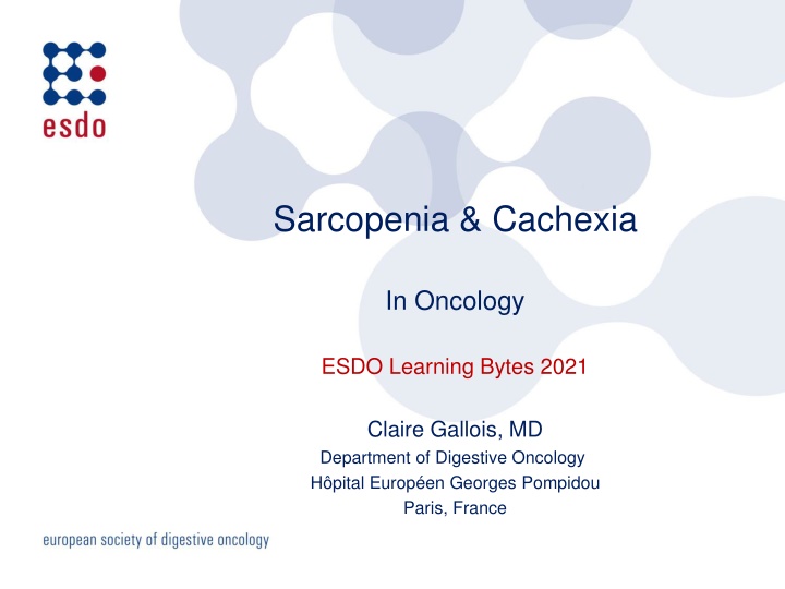 Sarcopenia and Cachexia in Oncology