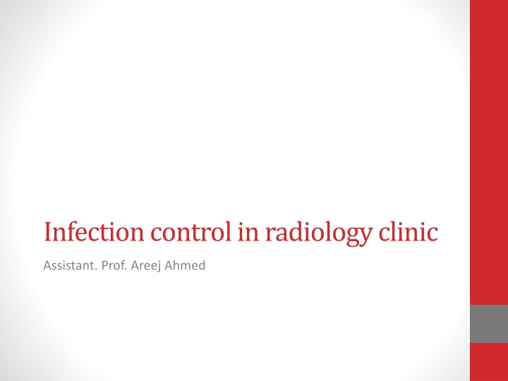 Radiographic Infection Control in Dental Clinics