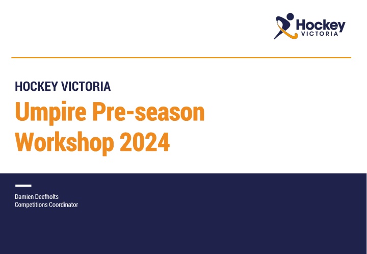 Hockey Victoria Umpire Pre-season Workshop 2024: Enhancing Umpiring Skills and Rule Understanding