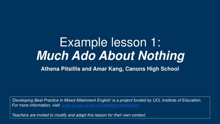 Exploring the Relationship Between Benedick and Beatrice in Much Ado About Nothing