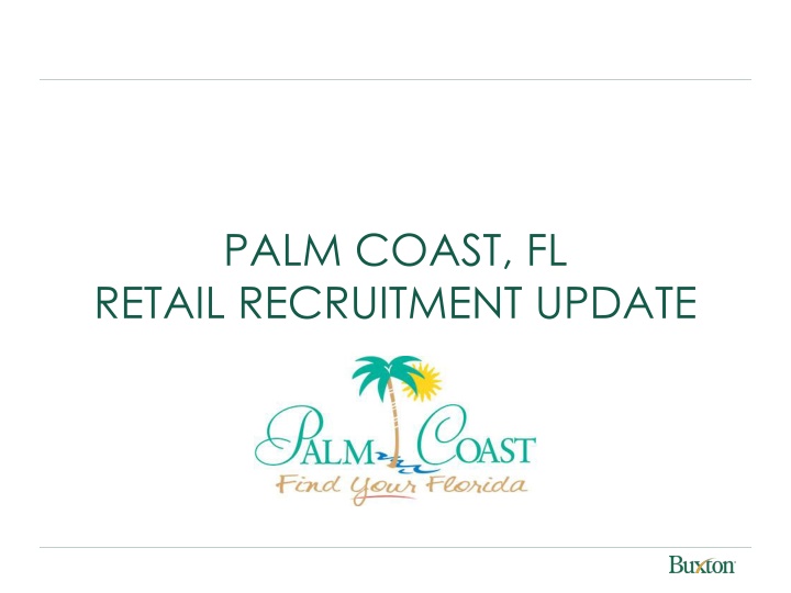 Retail Recruitment Update in Palm Coast, FL: Driving Retail Growth