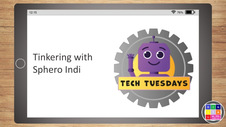 Tinkering with  Sphero Indi