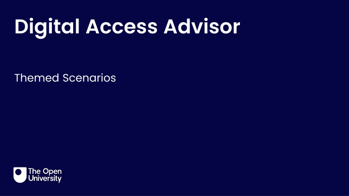 Digital Access Advisor