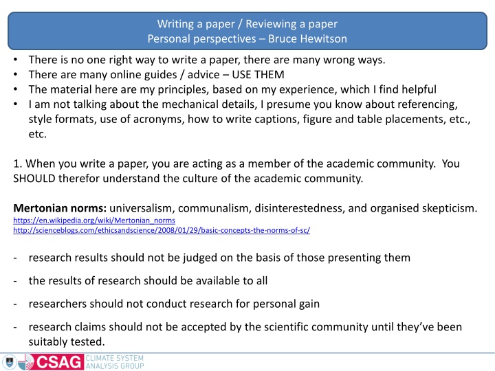 Effective Strategies for Writing Academic Papers