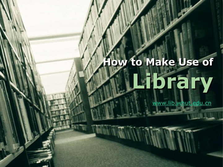 Comprehensive Guide to Utilizing WHUT Library Resources