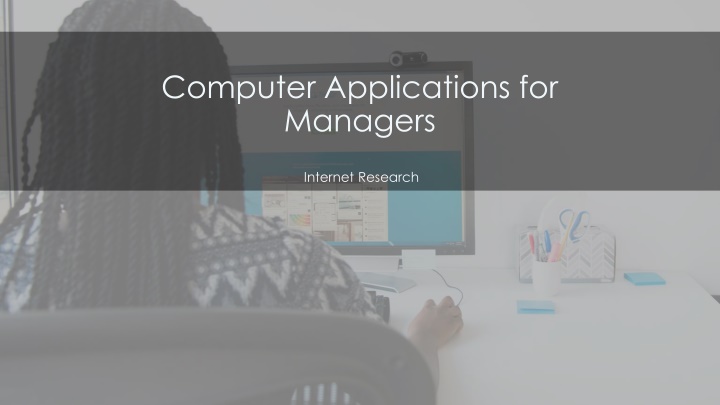 Mastering Internet Research for Managers: Browser Tools and Search Techniques