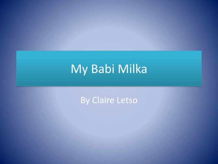 Discovering the Life of My Babi in Slovakia