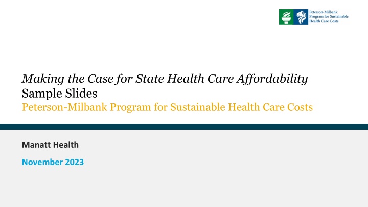 State Health Care Affordability Analysis 2023
