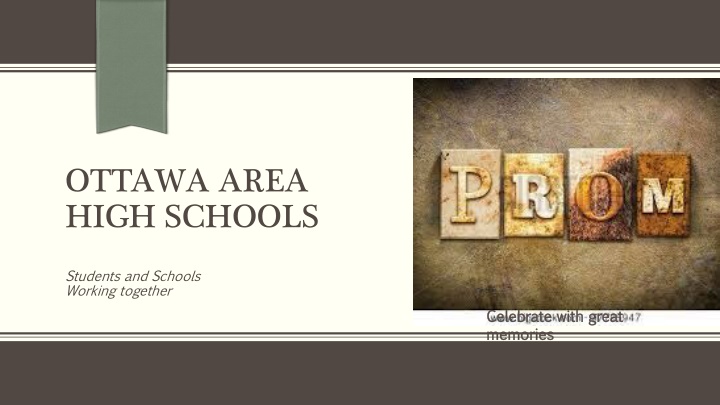Collaborative High School Prom Development in Ottawa Area