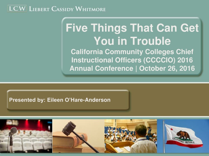 Faculty Obligation Number (FON) in California Community Colleges