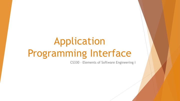 APIs in Software Engineering