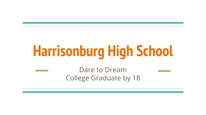 Advanced Education Pathway at Harrisonburg High School