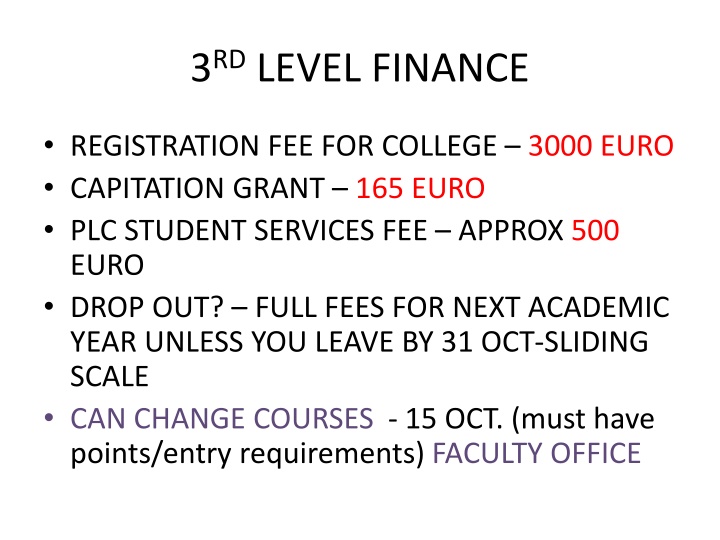 Guide to College Finance, Grants, and Support Programs
