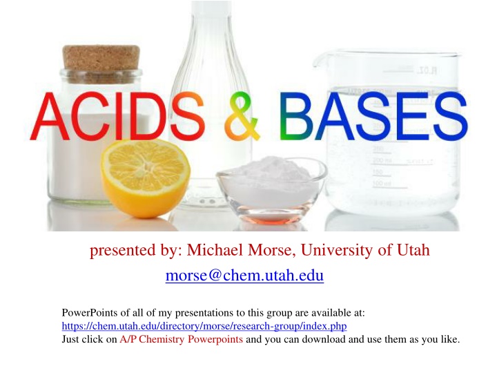 Acids and Bases: The Fundamentals Explored