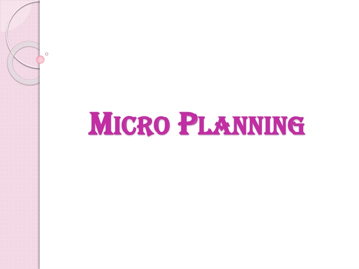 Empowering Communities Through Micro Planning for Forest Development