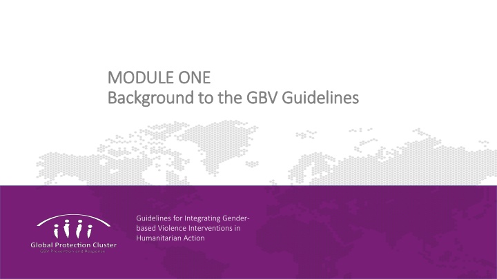 Enhancing Gender-based Violence Interventions in Humanitarian Action