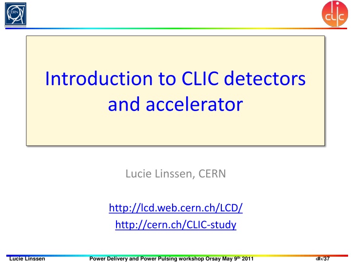 Overview of CLIC Detectors and Accelerator Studies