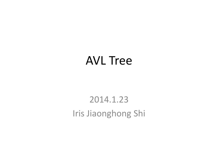 AVL Trees: Operations, Insertion, and Deletion