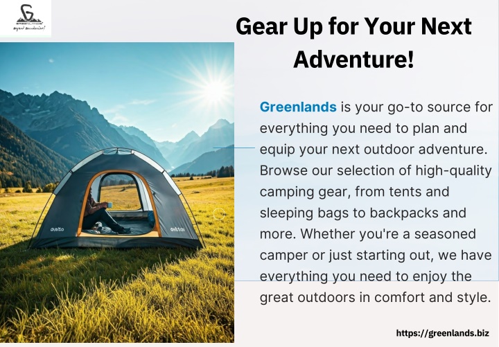 gear up for your next adventure n.w