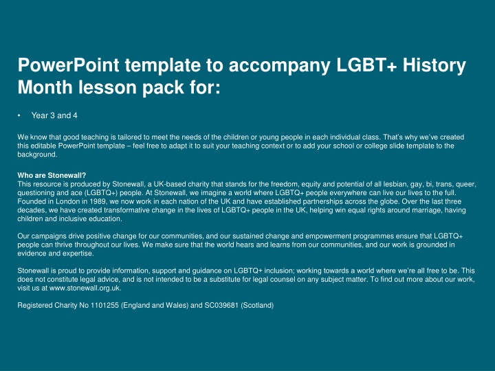 Stonewall - Advocating for LGBTQ+ Rights and Inclusion