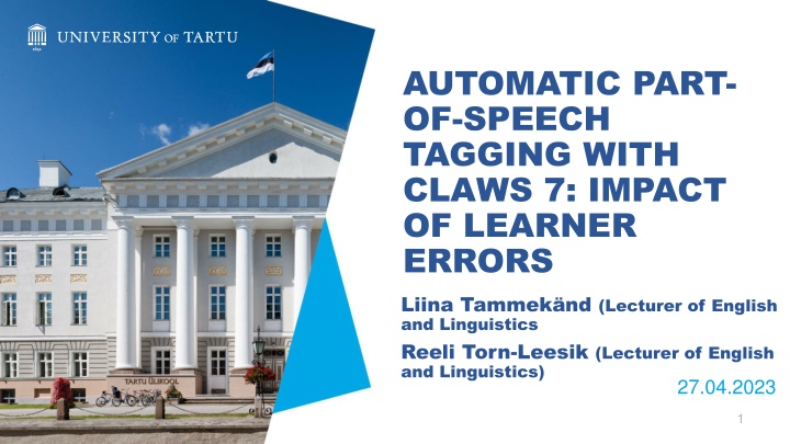 Impact of Learner Errors on Automatic Part-of-Speech Tagging with CLAWS