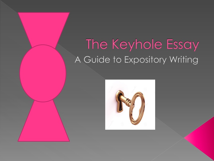 Mastering Expository Writing with the Keyhole Essay Method