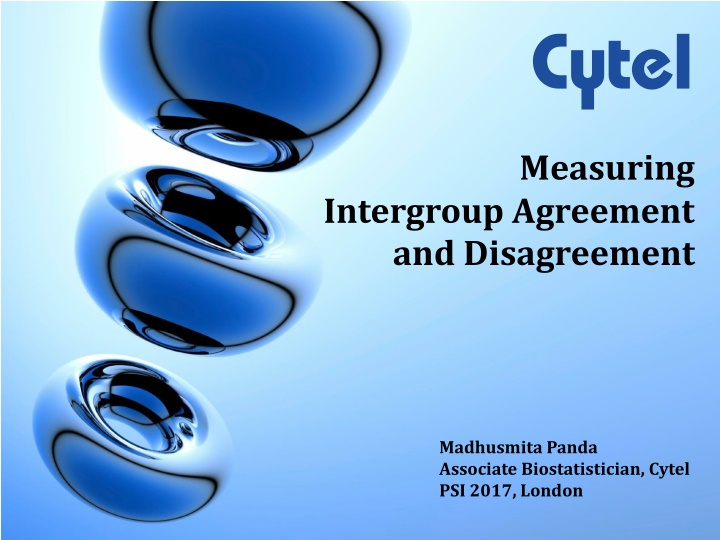 Intergroup Agreement and Disagreement Measures in Biostatistics