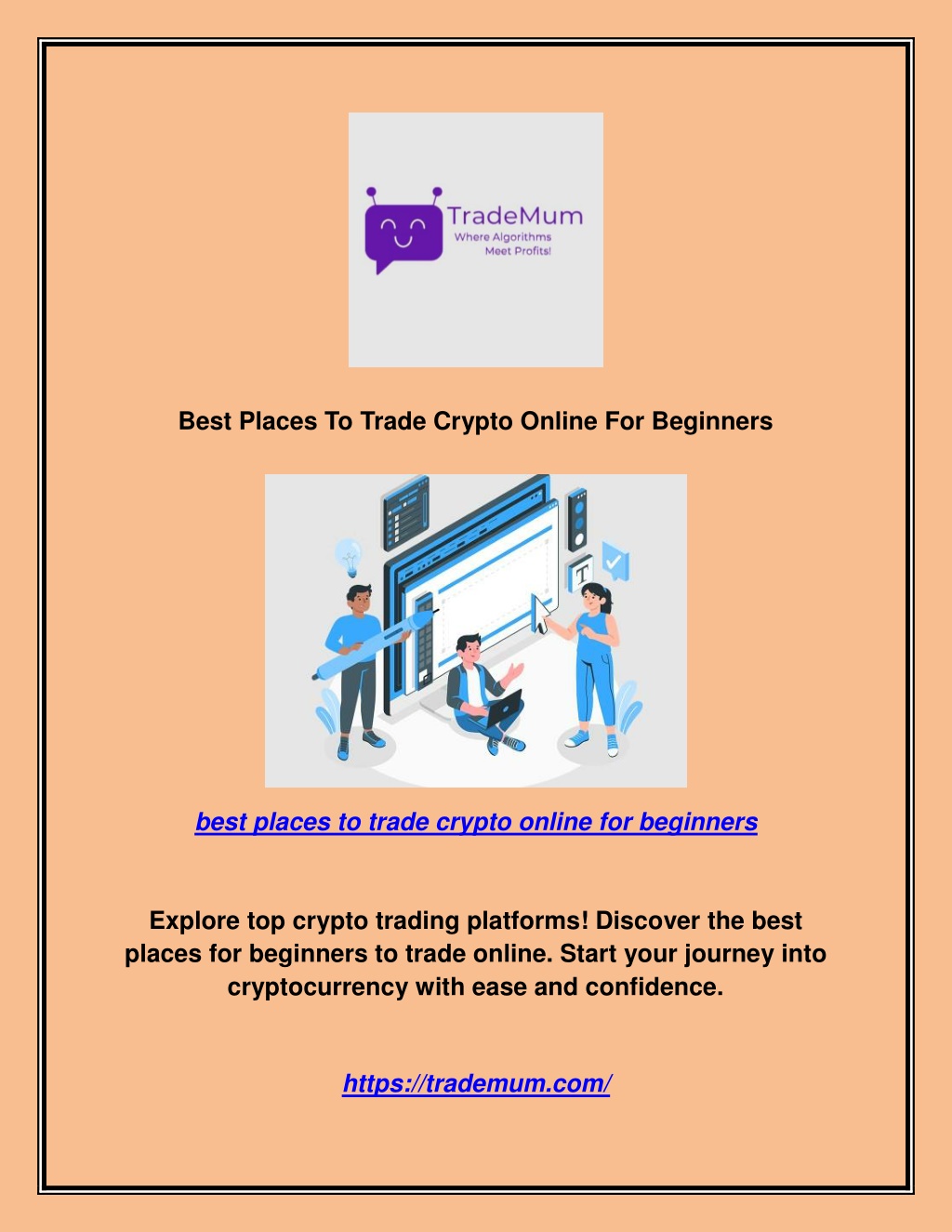 best places to trade crypto online for beginners l.w