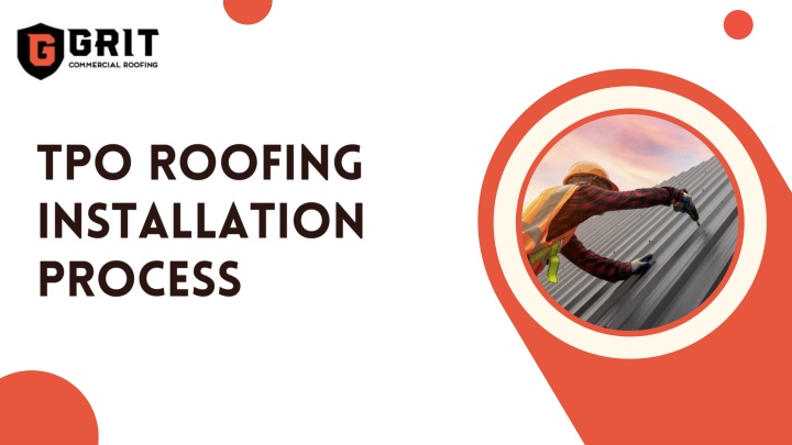 TPO roofing installation Process