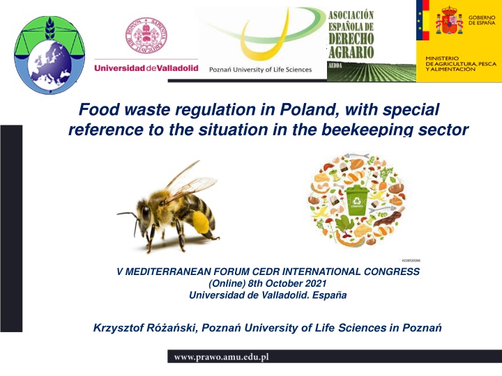 Food Waste Regulation in Poland: Focus on Beekeeping Sector