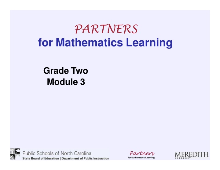 Fair Sharing and Equipartitioning in Mathematics Learning