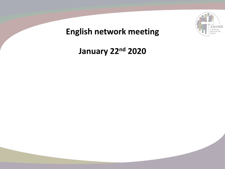 Writing Moderation and Network Meeting Highlights