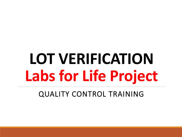Quality Control Training for Labs: Ensuring Reagent and Consumable Quality