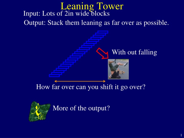 Leaning Tower Stacking Challenge: How Far Can You Go?